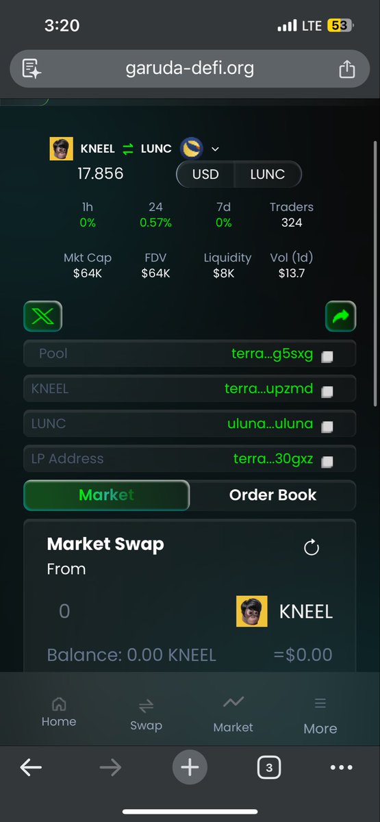 So how many real life frendos we down to… 🤔 

Danny counts like 10 of you left… pretending not to notice one another… lolz… 😜

But as has been stated… this was always to be a war of attrition…

And today we are 17.85X more valuable than our lovely lady $LUNC …

Super