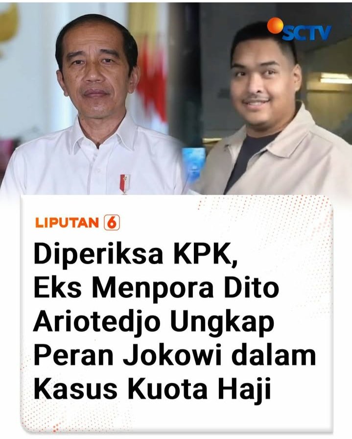 Selalu ada namanya di setiap kasus korupsi tapi tak perna di panggil untuk di periksa.

Parahnya KPK sudah menegaskan tidak akan memanggil karena tuannya adalah manusia suci dan sakti mandraguna.