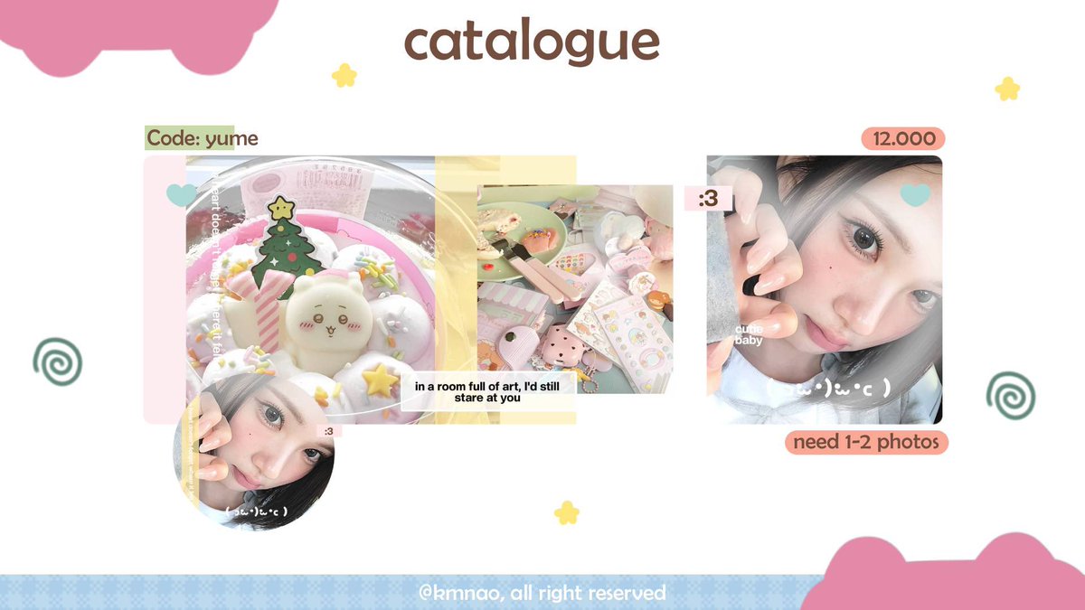 kmnao's tweet image. any interaction will be appreciated! thank you

halo mentemen! kenalan yuk sama set up dan tiga anak baru ku ini :3 semisal ada kesamaan dengan ba lain, bisa tolong kabari aku di dm atau tele. layout dibawah juga ada yang ufs!

#zonauang