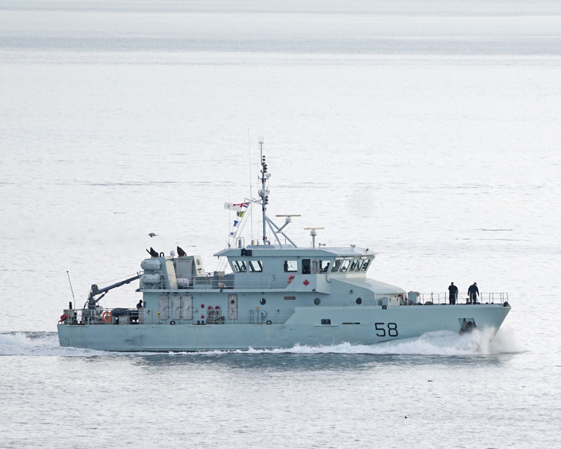Orca class Patrol Craft Training Vessel, PCT-58 Renard in transit from ...