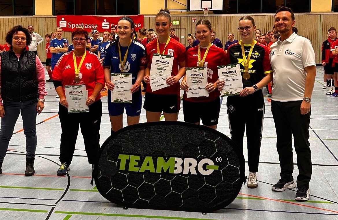 Futsal Hallenkreismeister Saison 25/26 🫅👩‍🦳🏆⚽️
#sgstahlschmiedeberg
Glückwunsch Stahl Frauen
🖤♥️