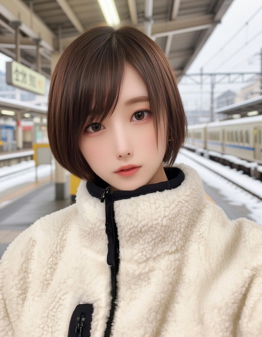 mixedway's tweet photo. 複雑なことができないので、自撮りを加工して、背景変えて、少しだけ動かすのが精一杯…
余計なことをすると一気に変形してしまふ(›꒪ω꒪‹ ) https://t.co/J8pwKHN2V4