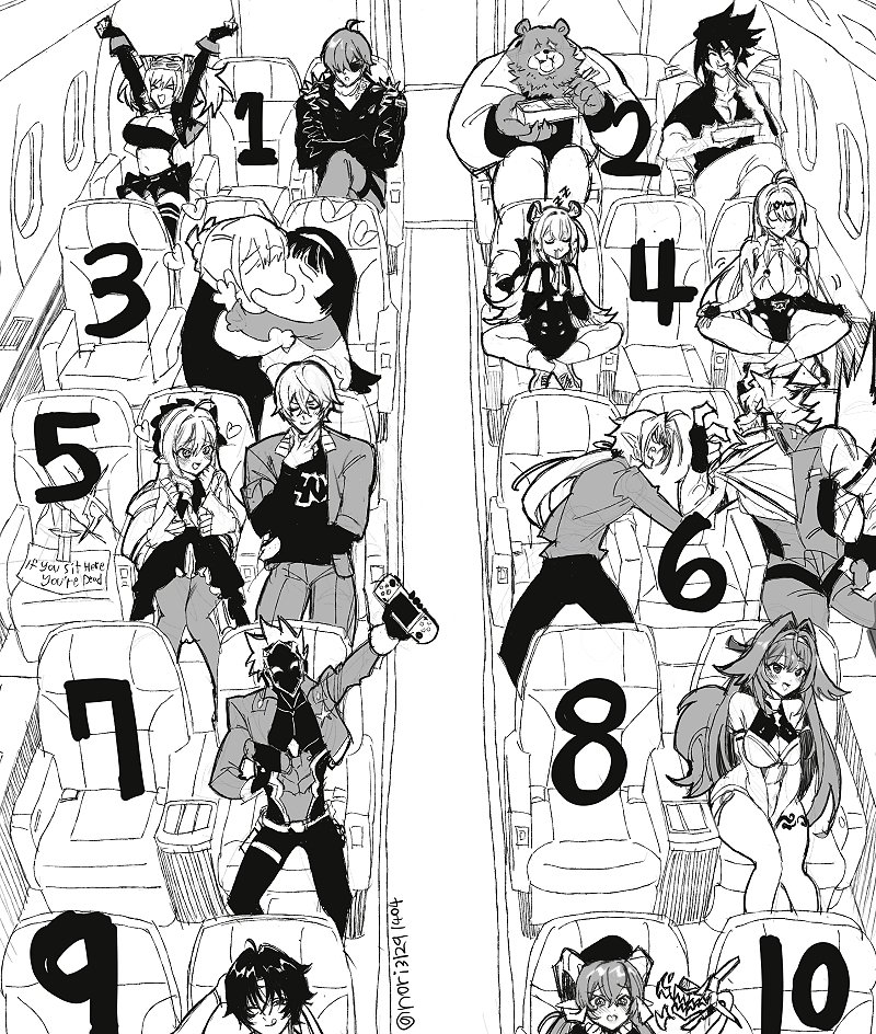 Which seat you picking?

#ZenlessZoneZero 
#zzzero 
#ゼンゼロ