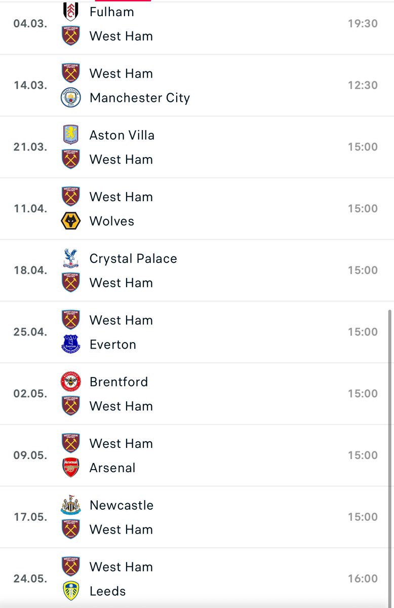 West Ham News tweet media