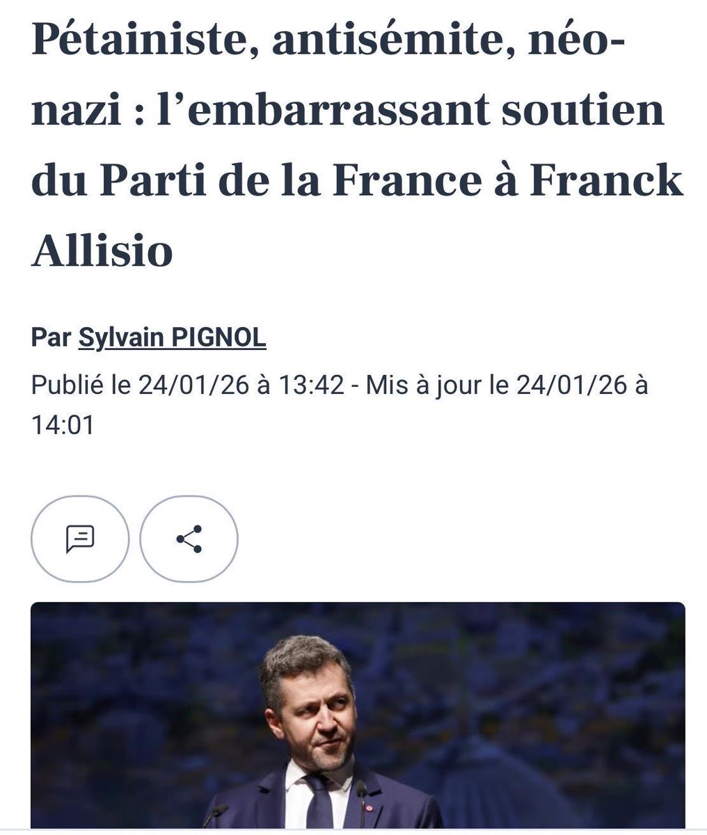 sebastiendelogu's tweet image. Le vrai visage des soutiens du RN : antisémites, pétainistes et néonazis.

J’ai combattu par 2 fois F. Allisio pour dévoiler son projet raciste et antisocial à Marseille.

Je continuerai jusqu’à ce qu’il soit  battu en mars.
