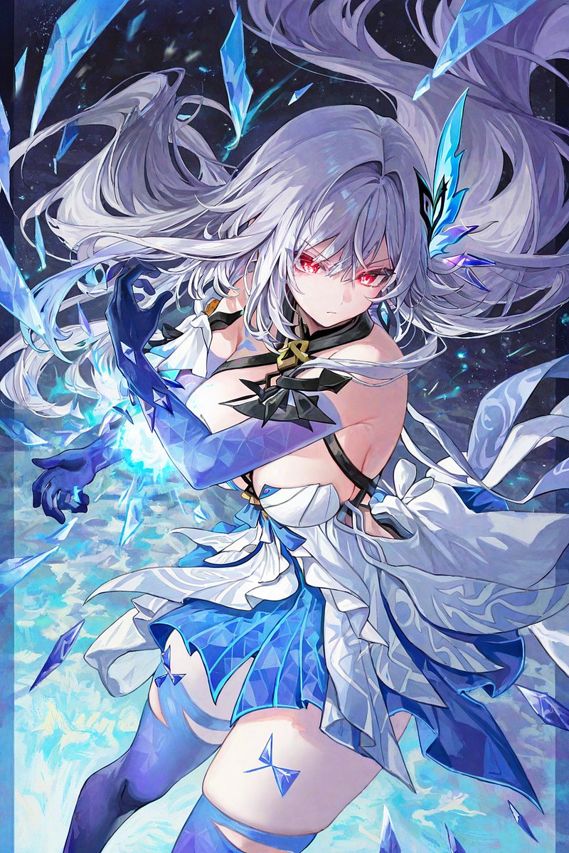 頼もしい師匠
スカーク／Skirk
#GenshinImpact