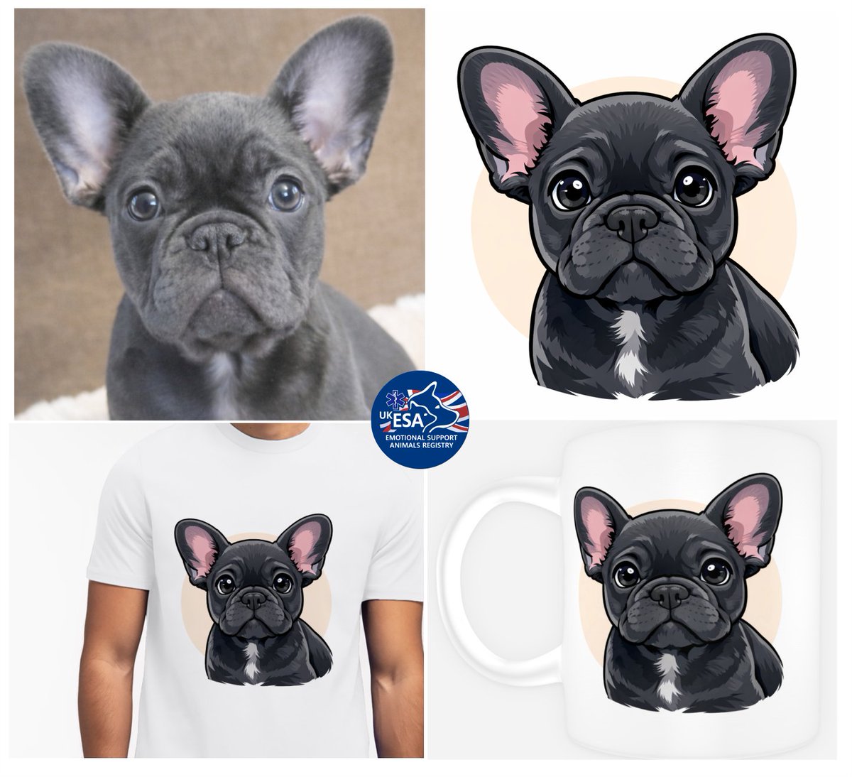 ESAORGUK's tweet photo. CELEBRATE YOUR ESA — NOW IN CARTOON FORM!
Your ESA does so much for you — now you can show them off in style.
We now offer custom cartoon designs of your ESA printed on:
 T-Shirts (£25 + postage)
Coffee Mugs (£15 + postage)
Perfect for home, work, or as a gift.
Message us today https://t.co/jDDfFQAEvE