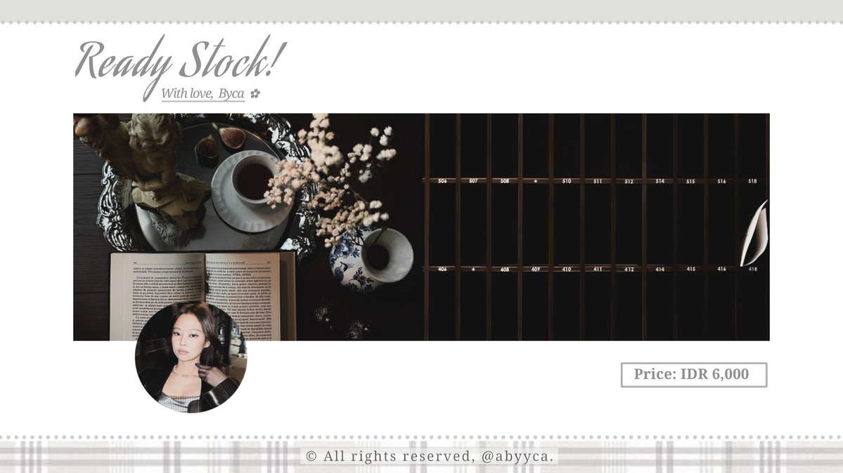 abyyca's tweet image. help repost, please? thank you! 

layout ready stock: jennie ♥︎ price on pict, get ava jpng. dm me if you're interested!

#zonauang #zonaba