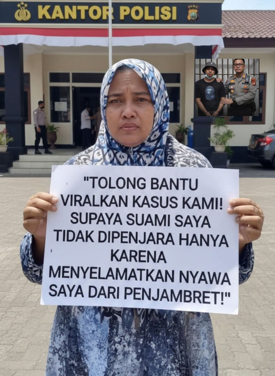 Kasus yg aneh‼️ 

Membela diri kok malah jadi tersangka.