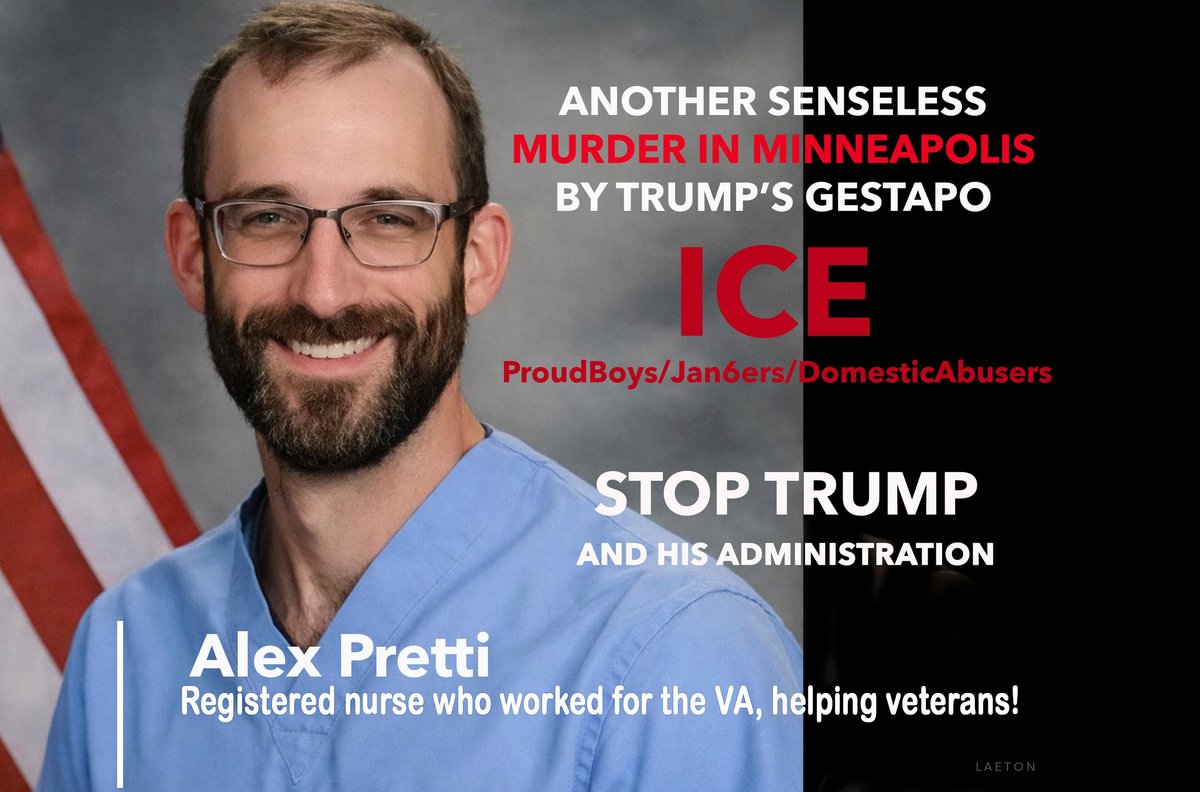 <a href="/PeteHegseth/">Pete Hegseth</a> Alex Pretti did every one of those, and he was murder in an execution by the very government who says they are here to protect! The hell with ICE, and the hell with you!