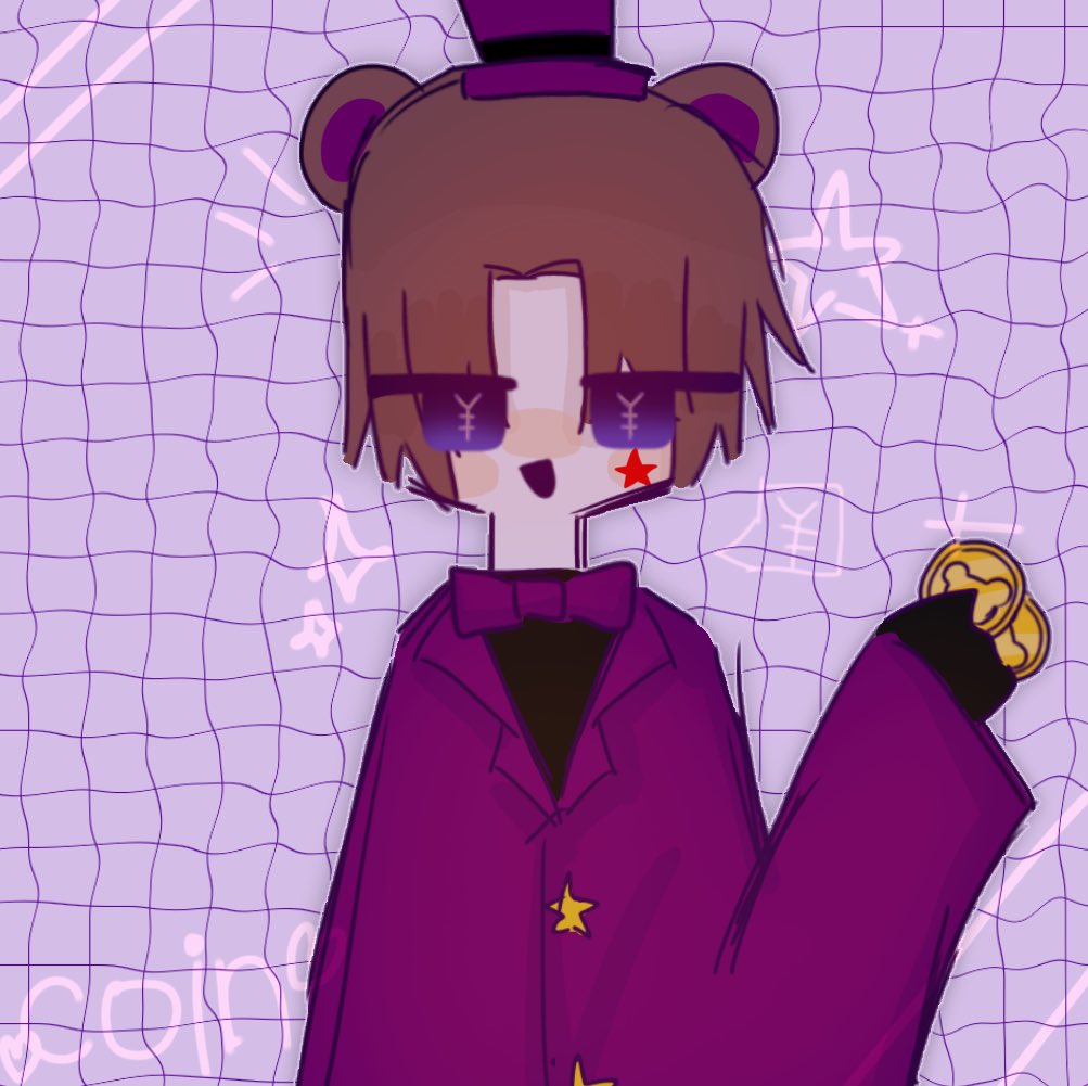 i2_ev's tweet photo. 💰✨
#fnaf擬人化 https://t.co/TQ0gRqdqIb