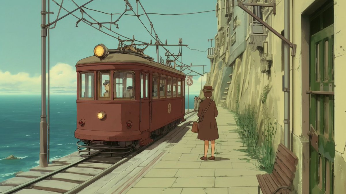 Vintage Ghibli frames