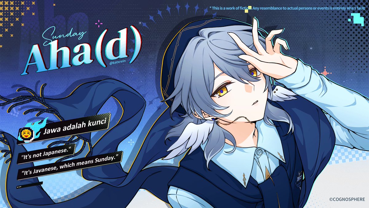 4th sunday of the year with aha-verse ahad #SundayHSR #HonkaiStarRail

(javanese is one of the local languages in indonesia, and "ahad" in javanese means sunday 🫱 also a pun with how planarcadia is supposed to be japan → japanese → javanese ^⁠_⁠^)

x.com/i/status/20120…