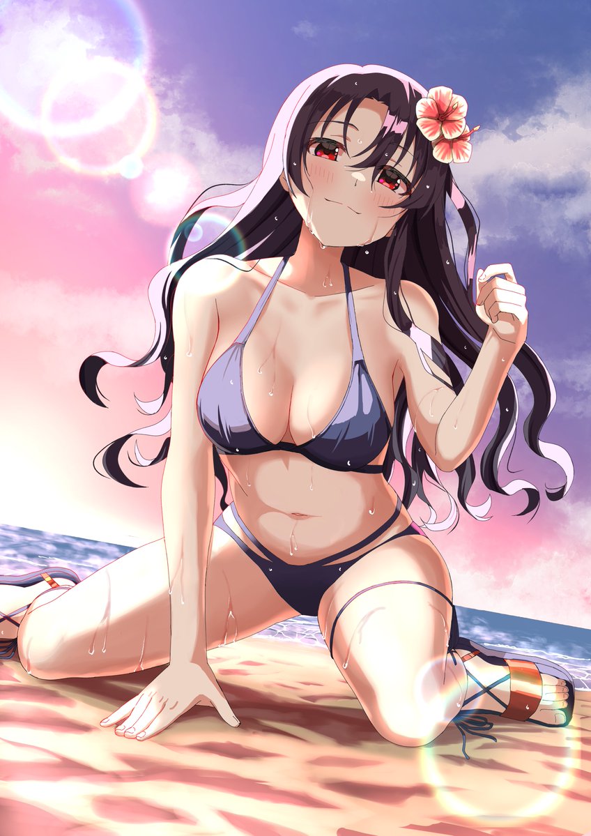 #くそ寒いので水着を貼る 