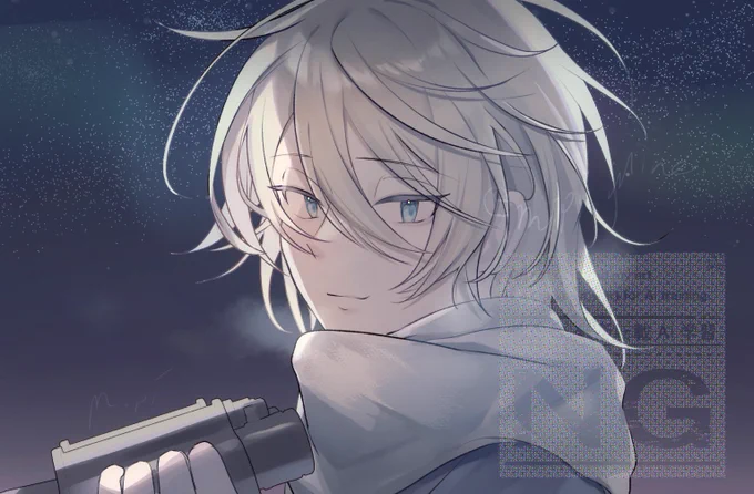 スレインお誕生日イラストだったんだけど、体調崩して全然完成させられなかった絵です。もったいないので完成させた…