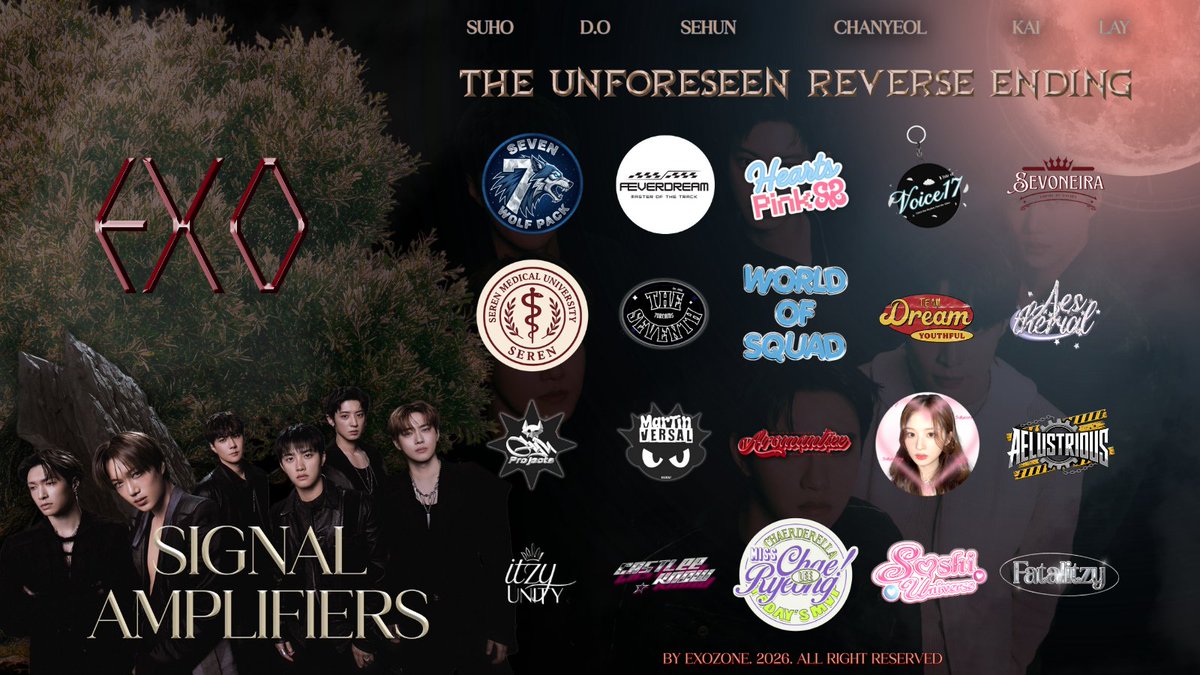EXOZONE, The Reverxe Ending. 🌒 tweet media