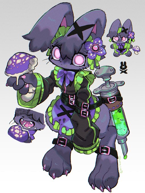 毒メイドくん(毒を食べるのが好き) 