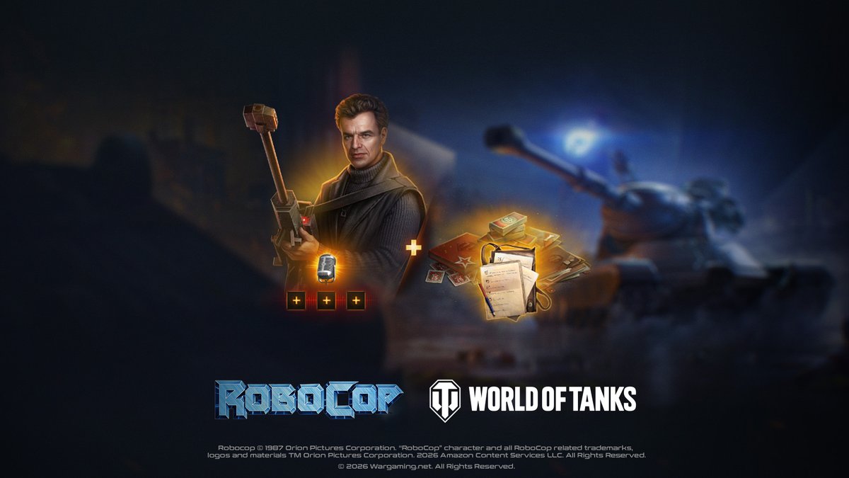worldoftanks's tweet image. There is still time to serve the public trust! Join RoboCop and complete the rest of the missions. Hungry for more? Don't forget to check out the Omni Consumer Products and complete your crew with the seasoned officer Anne Lewis, or the mobsters Leon Nash and Emil Antonowsky.