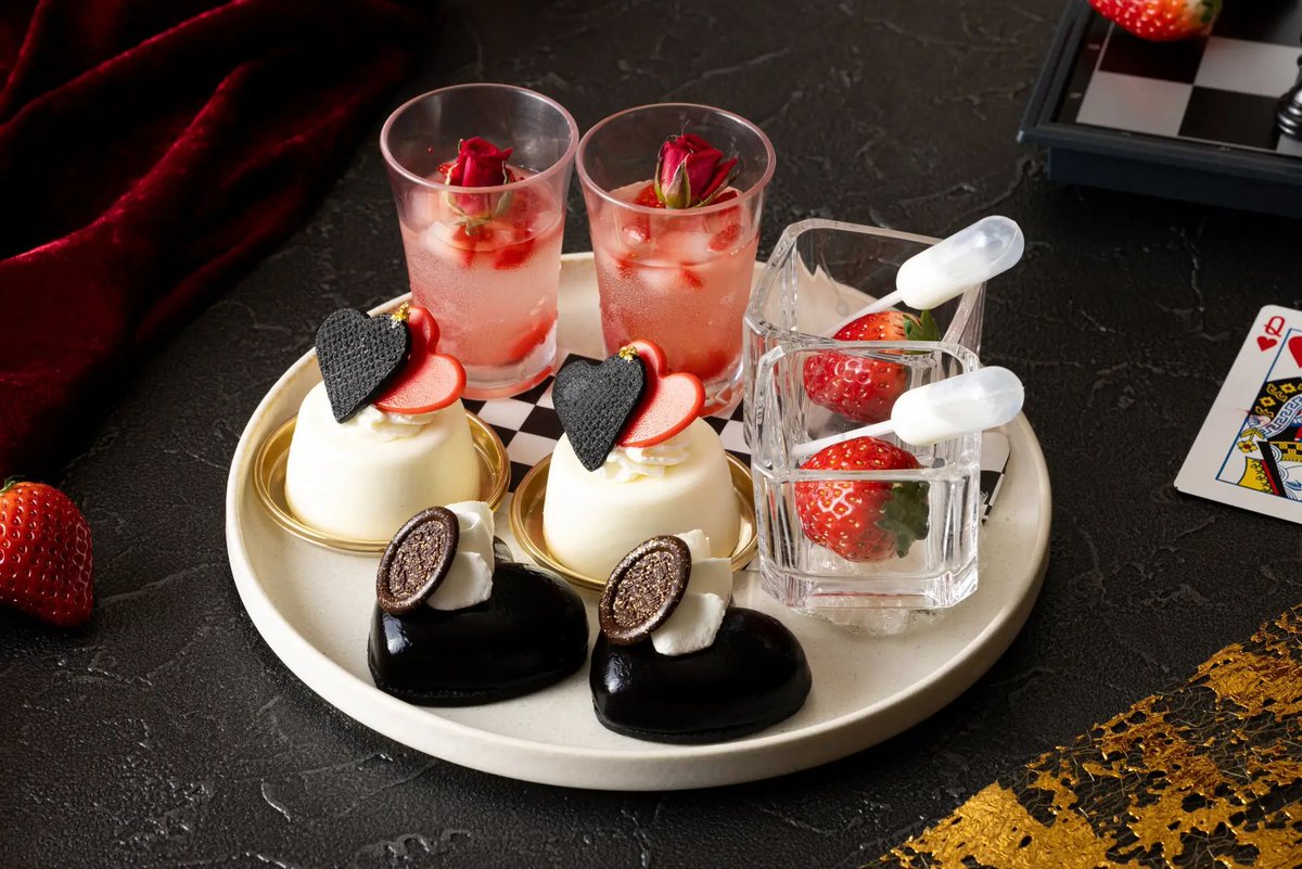 🍫❤🍫❤🍫❤🍫❤🍫❤🍫❤

「あまりん苺アフタヌーンティーセット 
～ハートの女王のティーパーティー～」 

📍川越プリンスホテル 
🍓2026年3月11日～2026年5月6日

🍫❤🍫❤🍫❤🍫❤🍫❤🍫❤