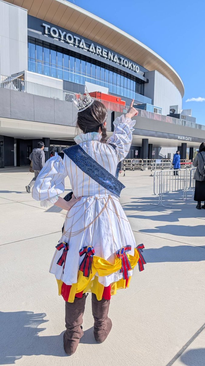 千秋楽最高でした！ PARADEの衣装を真似して参戦したらPARADEぶりの方