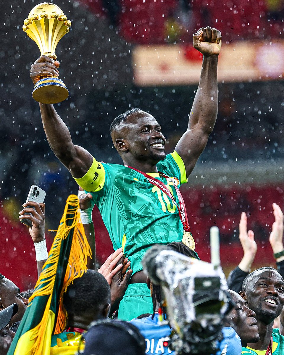 OneFootball's tweet image. It's been one week since Senegal were crowned AFCON champions 🏆🇸🇳