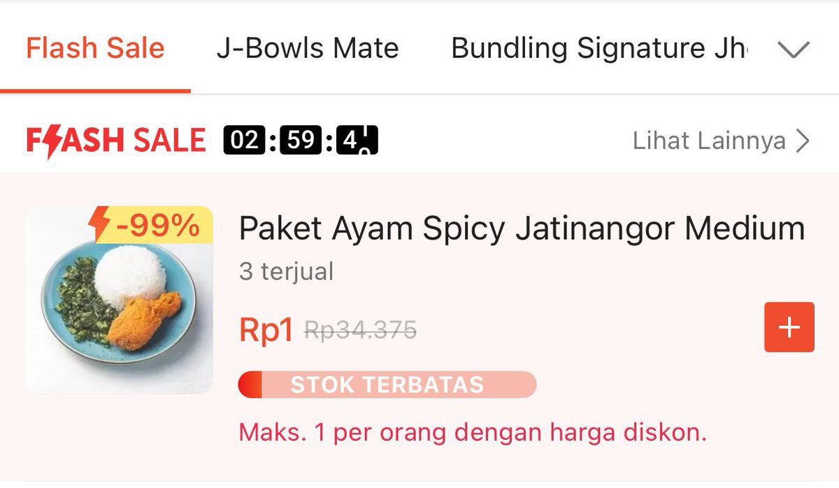 mmmakanan's tweet photo. CEPETTT JATINANGOR 1 RUPIAH 🔥

https://t.co/BjR9W6PUzi https://t.co/XSmd5yQQWd