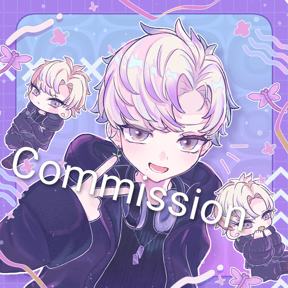 roen (<a href="/Roendesuyo/">Roen ロエン</a>) さんの依頼でアバターを描かせていただきました〜💐
Thank you for your commission!