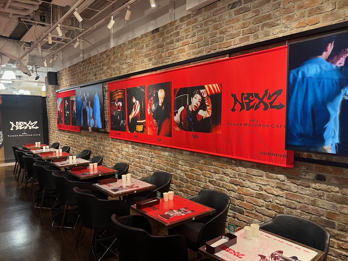 NEXZ × TOWER RECORDS CAFE】 本日をもちましてNEXZコラボカフェの開催