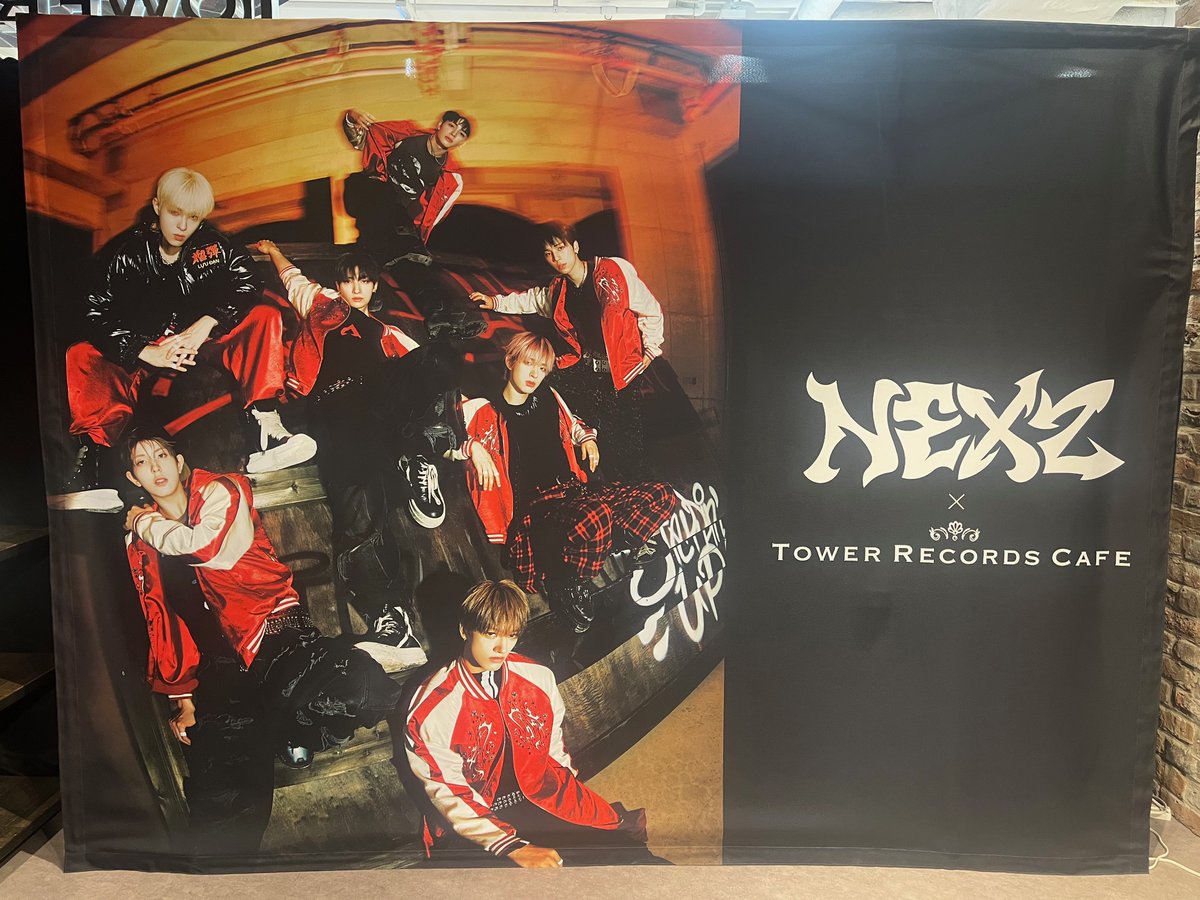 NEXZ × TOWER RECORDS CAFE】 本日をもちましてNEXZコラボカフェの開催