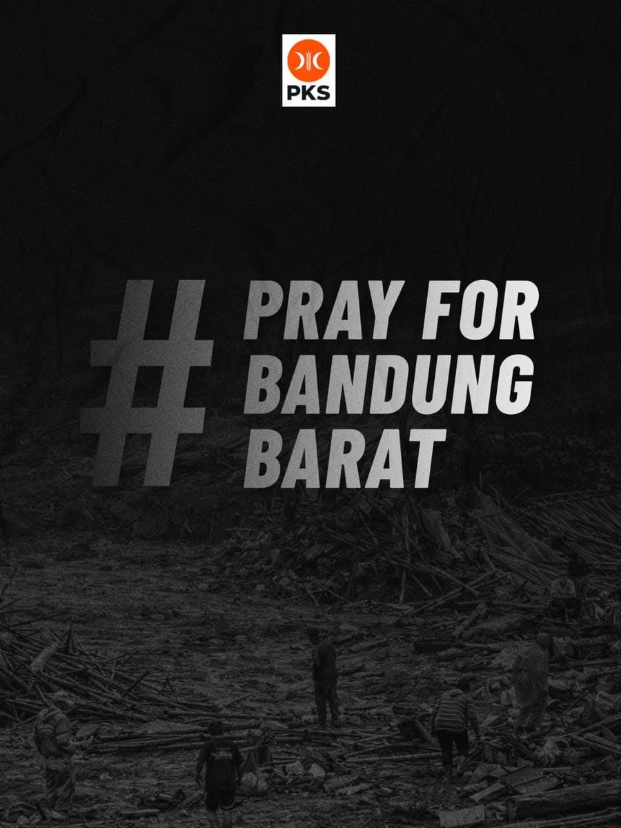 PKSejahtera's tweet photo. Innalillahi wa inna ilaihi raji’un.

Duka mendalam menyelimuti kita semua atas bencana tanah longsor dan banjir bandang yang menerjang Kecamatan Cisarua, Kabupaten Bandung Barat, pada Sabtu dini hari (24/1/2026). Puluhan rumah tertimbun material longsor, ratusan warga terdampak, dan hingga kini proses pencarian masih terus dilakukan

Mari kita kirimkan doa terbaik untuk para korban, kekuatan bagi keluarga yang ditinggalkan, serta keselamatan bagi saudara-saudara kita yang masih dalam pencarian dan para relawan yang bekerja tanpa lelah di lapangan. Kader-kader PKS insya Allah siap terjun bersama seluruh elemen masyarakat untuk membantu korban terdampak.

#PrayforBandungBarat