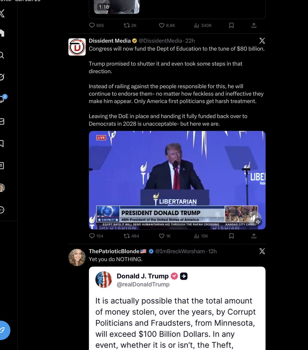 ericcorbello's tweet image. And it’s looking like $80 billion is going to that department of education we were told would be dismantled because of it’s teacher union fraud 

It’s almost like the deep state or the admin do not want to do what the American citizens were imagining would happen. 

They would…