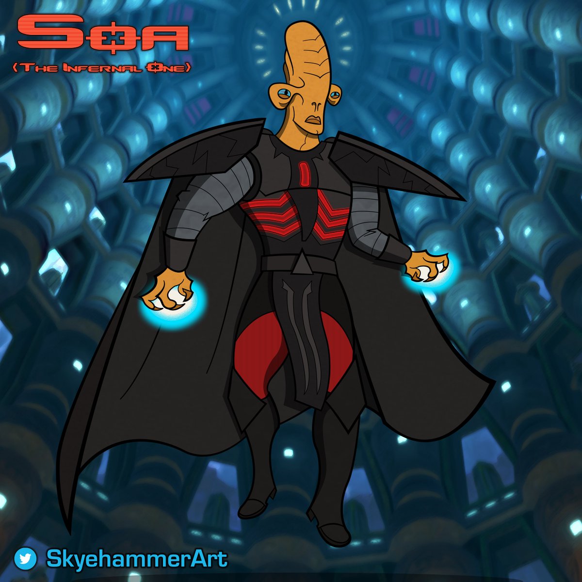 Soa, the Infernal One  #CloneWars

#starwars #tcw #swtor #starwarsart #fanart #artistontwitter #2003clonewars #swtorfamily #swtorart