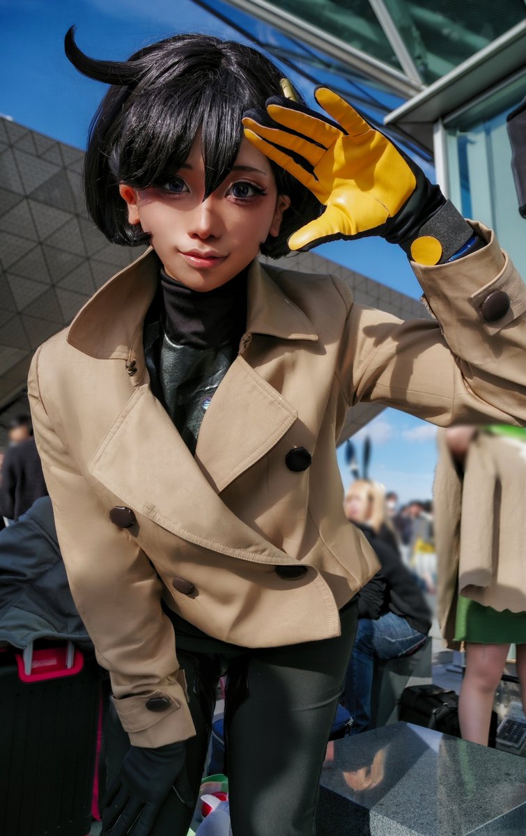 cosplay. pkmnZ-A
マチエ‒ル

 探偵事務所ハンサム🏠の
 二代目所長だよ

年末なのに暑かったな…
📷:マ叫さん(<a href="/232252/">マ叫</a>)
#C106コスプレ #C107_cos