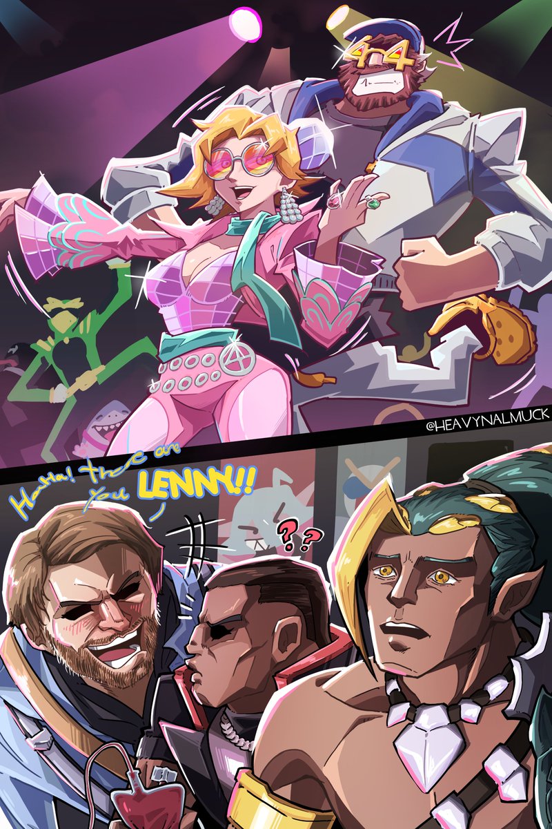 heavynalmuck's tweet image. Namor's Disco Party in the #marvelrivals