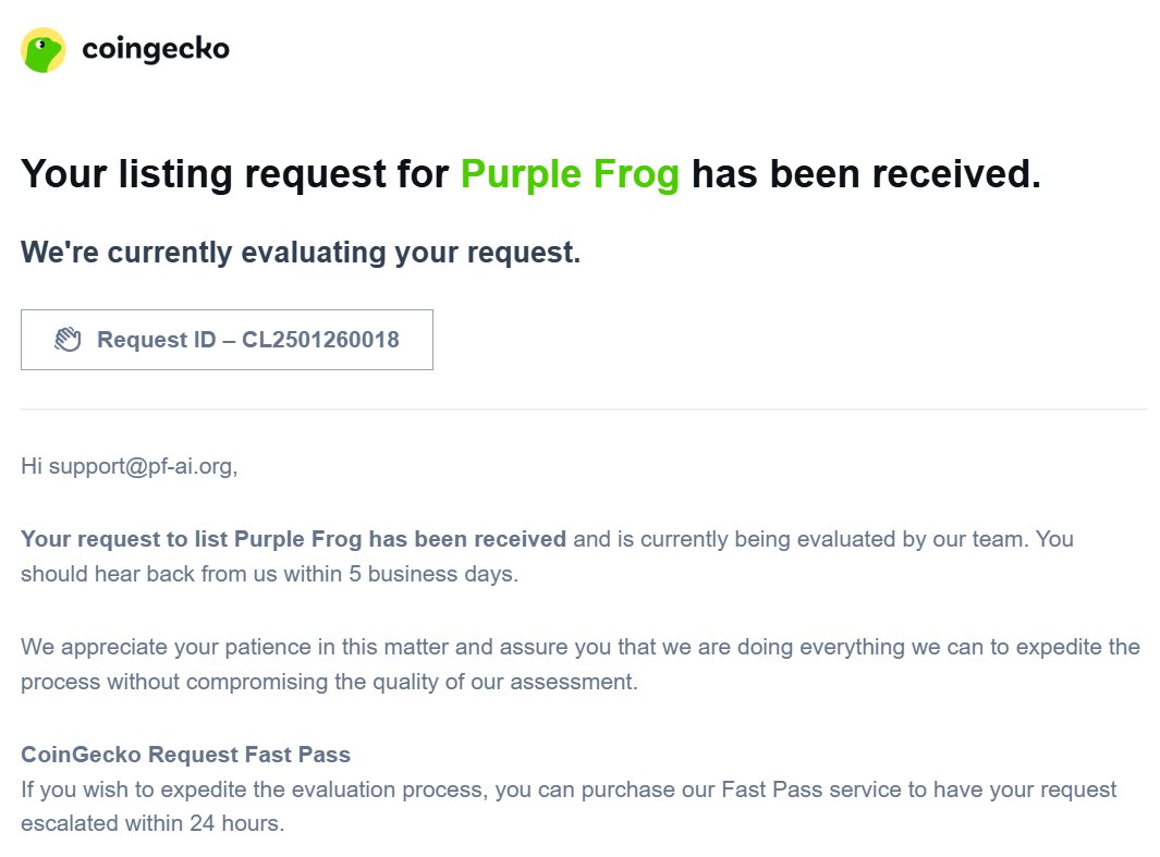 PurpleFrogToken tweet picture