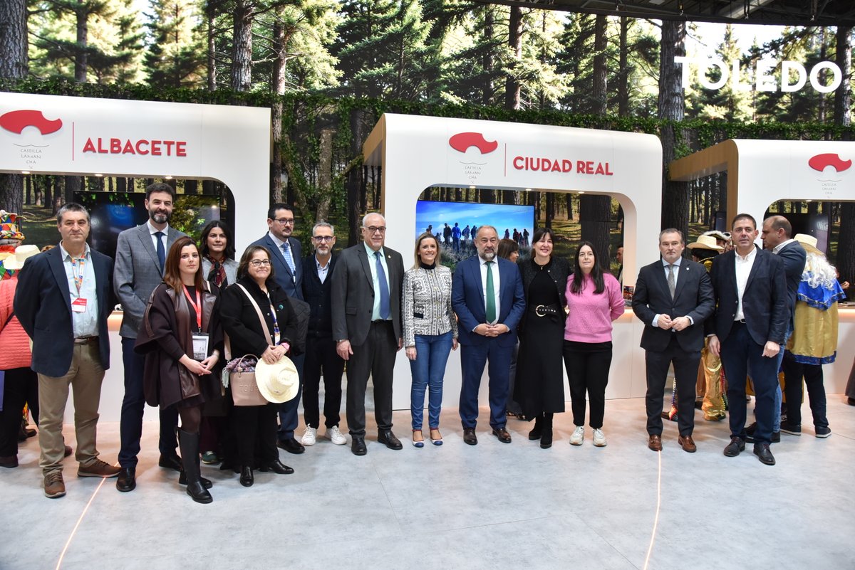 🗣️<a href="/jomabovi/">Jose Manuel Bolaños</a> recuerda desde #Fitur que #CLM nunca ha tenido tanto empleo vinculado al turismo como en la actualidad porque el sector es fundamental en la gestión que realiza el Gobierno del presidente Page 👉pscm-psoe.com/noticias/2026-…