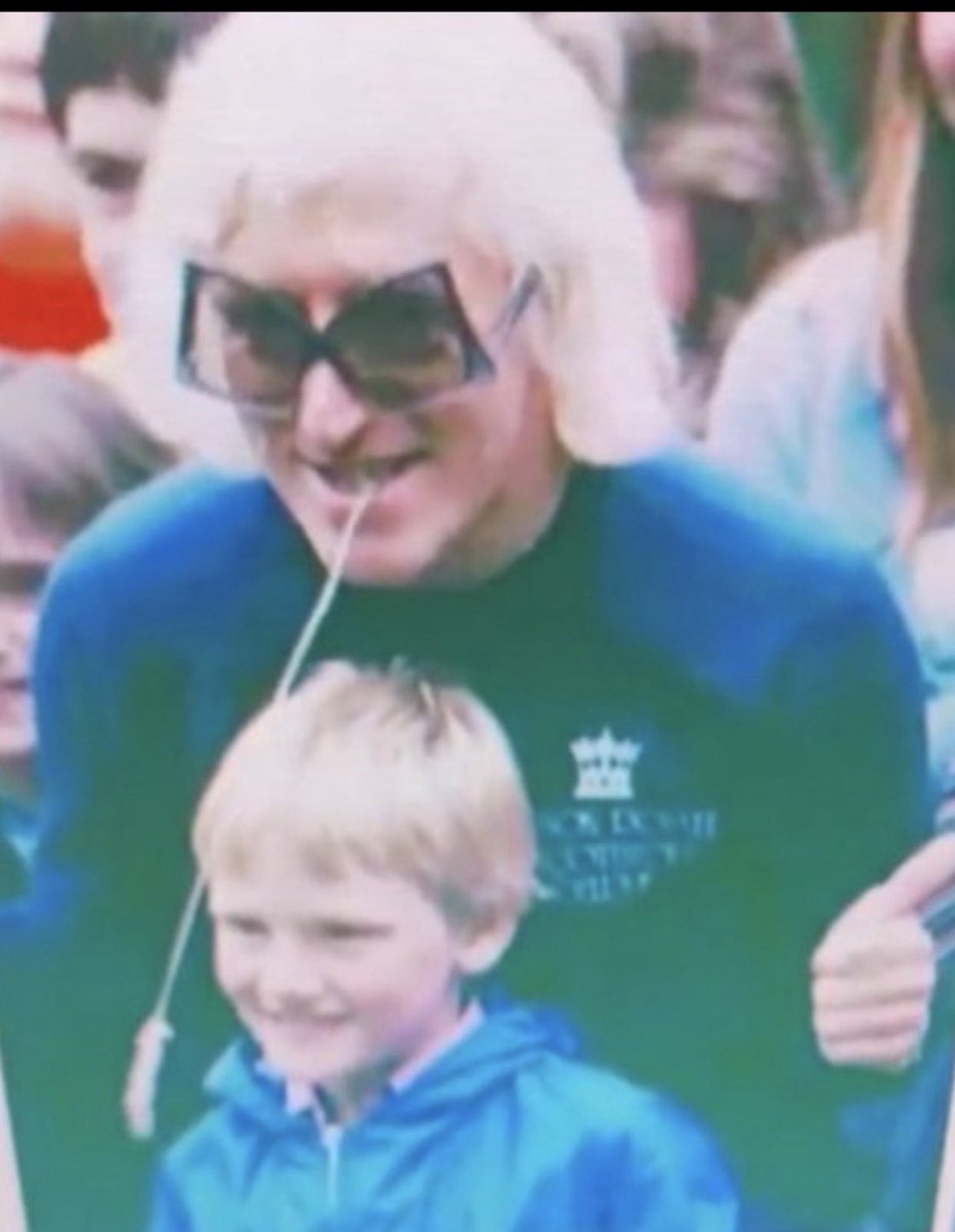 BGatesIsaPyscho's tweet image. Two pictures - both showing Jimmy Saville - Britains most notorious Child Sex Offender &amp;amp; BBC Star. 

The other two people in the pics - both grew up to become Britains Prime Minister - both are responsible for the destruction of the UK - what are the chances?