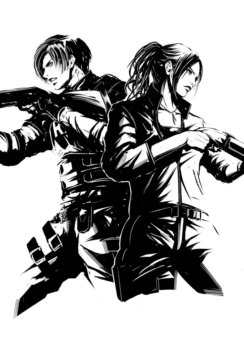 BLADE43883059's tweet image. レオン／クレア