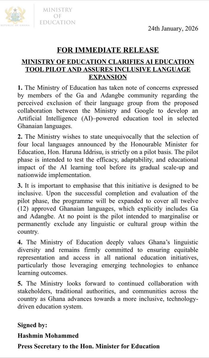 ShalaSheriff's tweet photo. Clarification from the Education Ministry 
#TheHarunaeffect https://t.co/QnnG9eFYp7