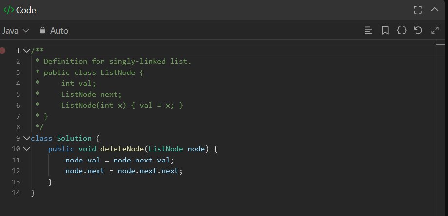Neels2005's tweet photo. Day-17 of #100DaysOfCode 

Solved 4 problem today
-- Delete Node in a Linked List
-- Determine the length of Linked List
-- Middle of Linked List
-- Rotate non-negative element in Array

Building stronger fundamentals step by step.💪💪💪 https://t.co/vAwGdcB26Z