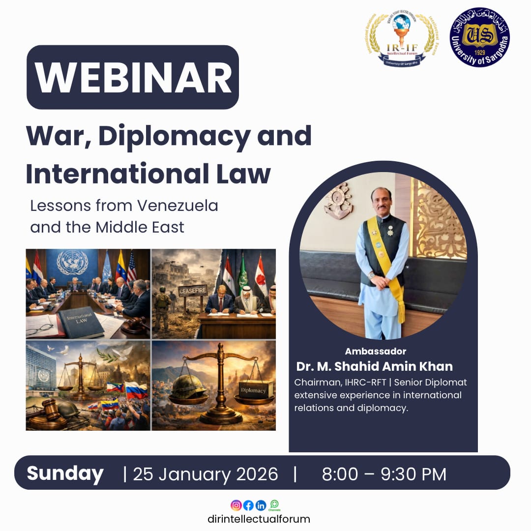 Today, I will speak on this important topic in the light of present situation and development in the world of diplomacy.
