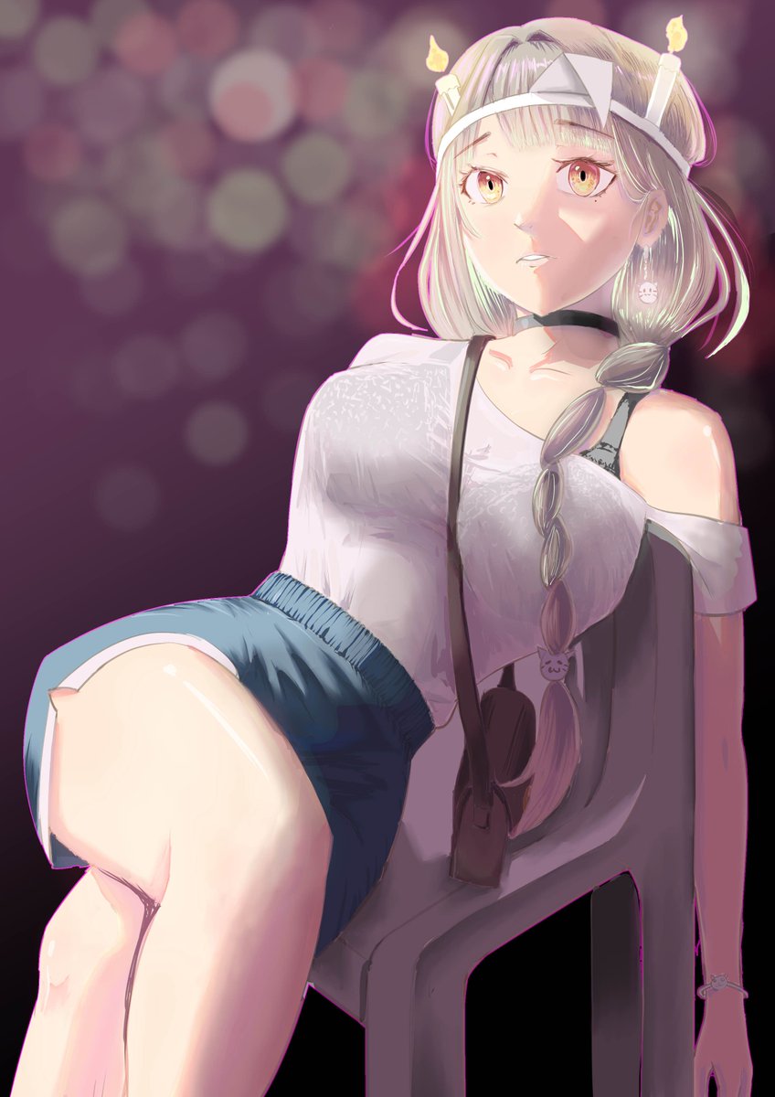 色圖還債(08/15)
色彩太難，我現在的程度只能畫到這樣了
#A_GiArt