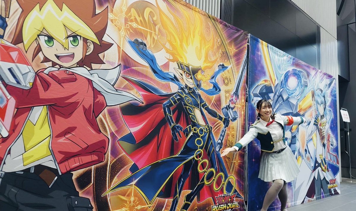 YuuNa_KamaKura's tweet image. #遊戯王ラッシュデュエルファンミーティング 
ご来場頂いた皆さまありがとうございました！！🌈

もっともっとお話ししたい事がたっぷりの、あっという間の1日でした…！
沢山の方のラッシュデュエル愛を浴びて本当に幸せでした🥰

またお会い出来る日が楽しみです！！🌸