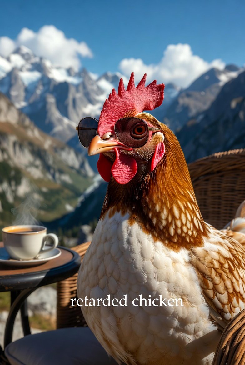 Retarded $CHICKEN
Life is to eazy