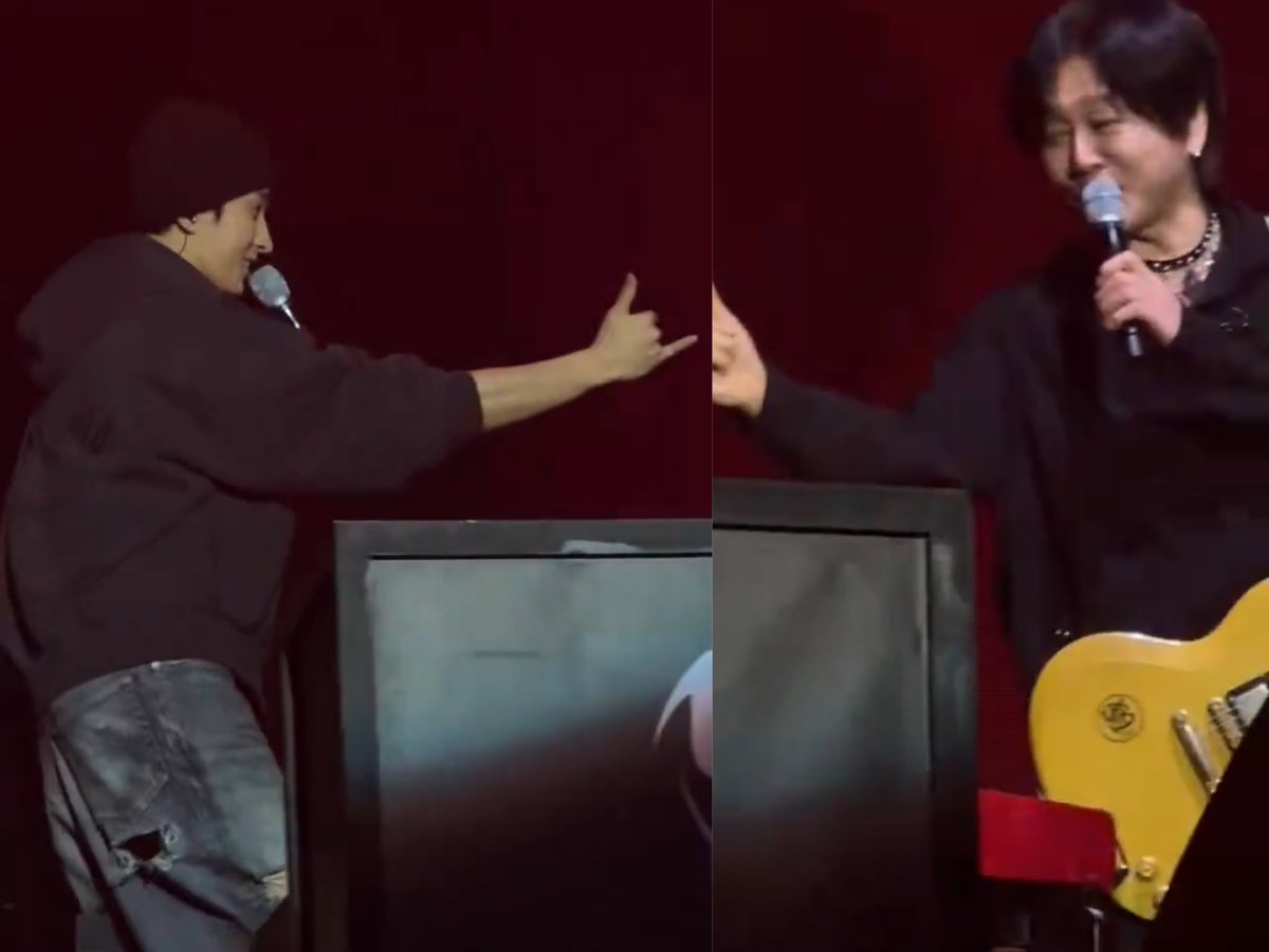 KyeomsBaekery's tweet image. The fact that YB is the one who made Dokyeom decide to pursue a singing career, the one who made him dream of performing in musicals, the one whose song he sang at his audition… and I can’t even count how many YB songs he’s covered. And now, he’s finally standing on the same…