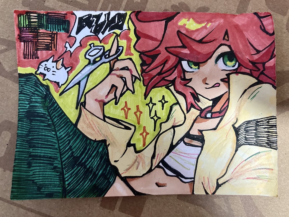 Riyo snip snip 
#GachiArt #GACHIAKUTA