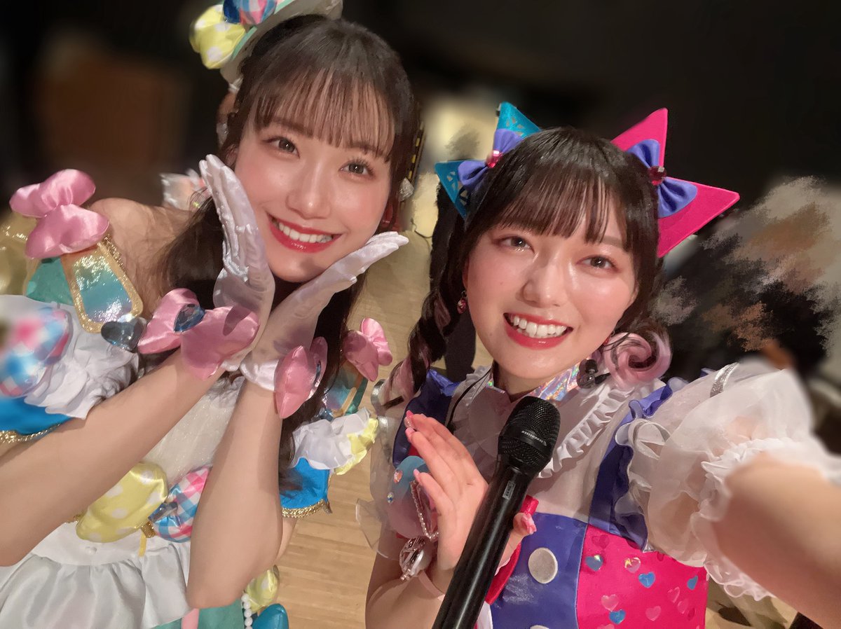 #プリプリライブ 思い出②
林鼓子さん！
自分が声優になるオーディションの時から尊敬している林さん。今回このような形でステージでご一緒できて嬉しかったです😭♡

厚木那奈美さん！
いつも優しくて声をかけてくださって…！！りんかちゃんのかっこよくてお美しいパフォーマンスが本当に素敵です🥰