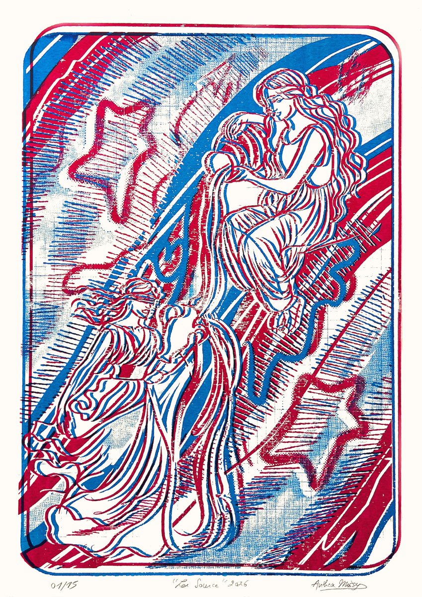 AddictedGallery's tweet photo. “Harmony and understanding… Aquarius.”
~ Age of Aquarius, 1969
🎨 Get Your Art Fix!
“The Source (Anaglyph 3D)” by Anthea Missy 🔗 https://t.co/u48pChE5TT
An Aquarian spirit. Knowledge cannot be contained.
#AntheaMissy #TheSource #3DArt #Aquarius #SymbolismInArt #CollectArt https://t.co/AvfY7QPwwp