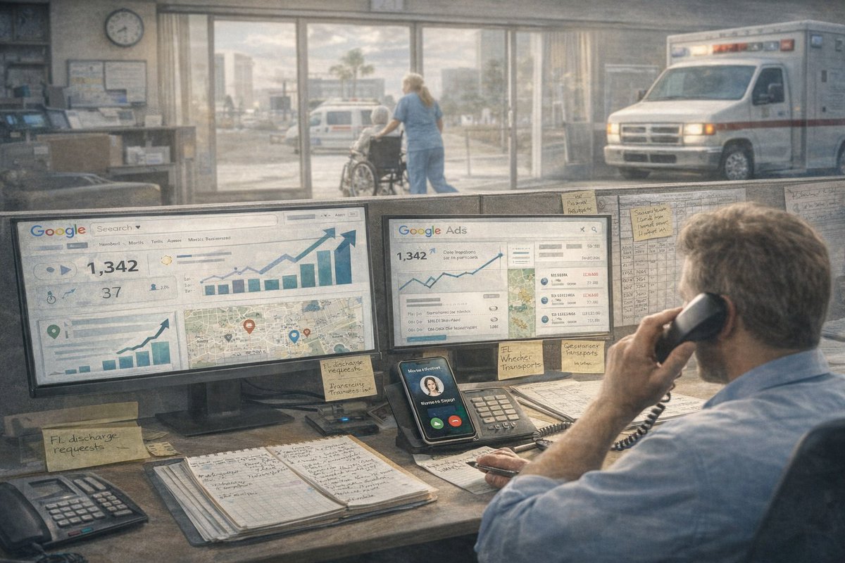 In Florida, healthcare and medical transportation,
calls are coming in — but schedules stay under-filled.

That’s not a demand problem.
It’s a qualification problem.

Phones ring, but the right people don’t convert.

Visit My Website: sheaksajibuddin.com
