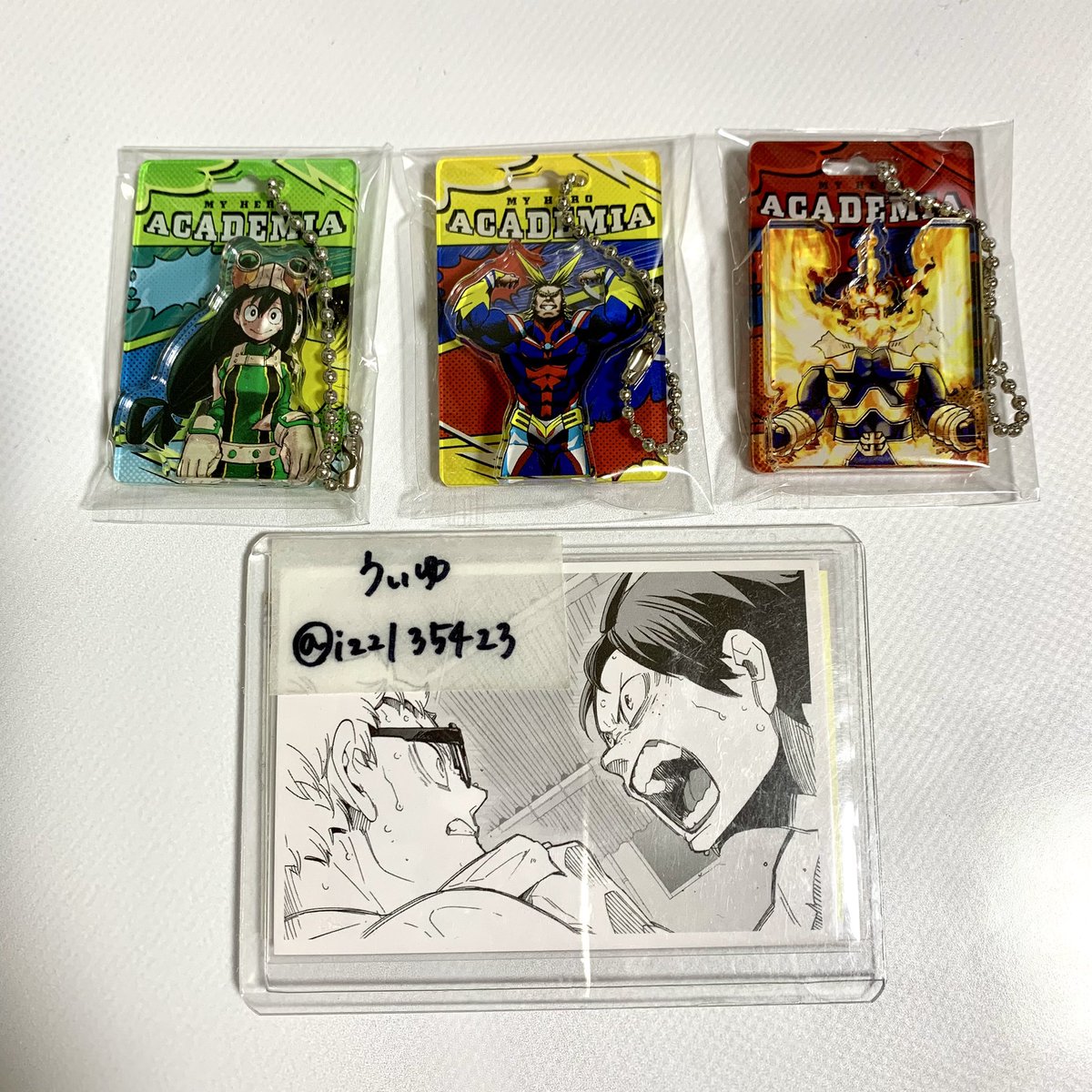 交換 譲渡】僕のヒーローアカデミア ヒロアカ パッケージ風キー